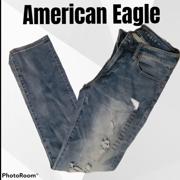American Eagle Outfitters Other - Nwot Mens American Eagle 30x32 Distressed Jeans